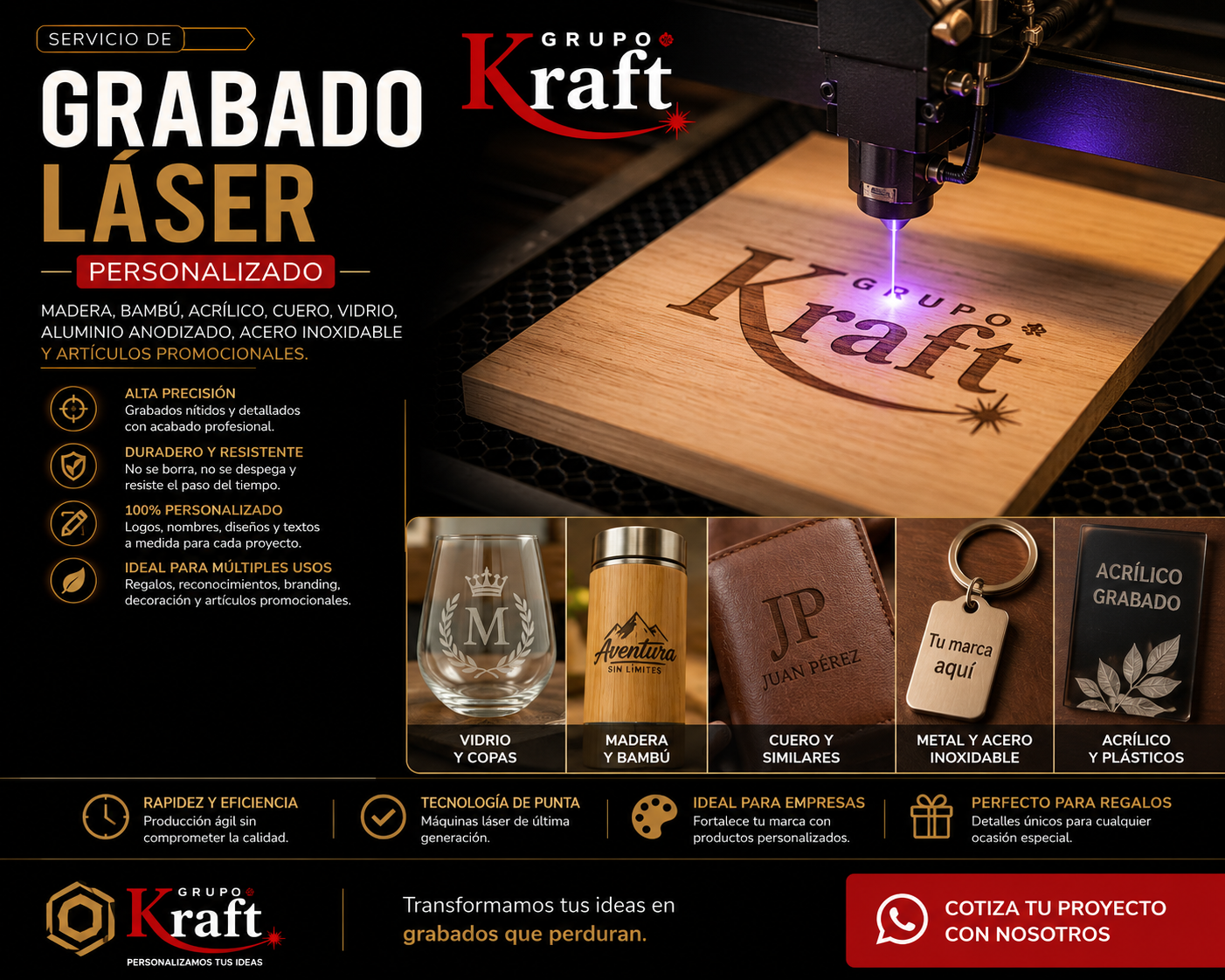 Grabado Láser Personalizado