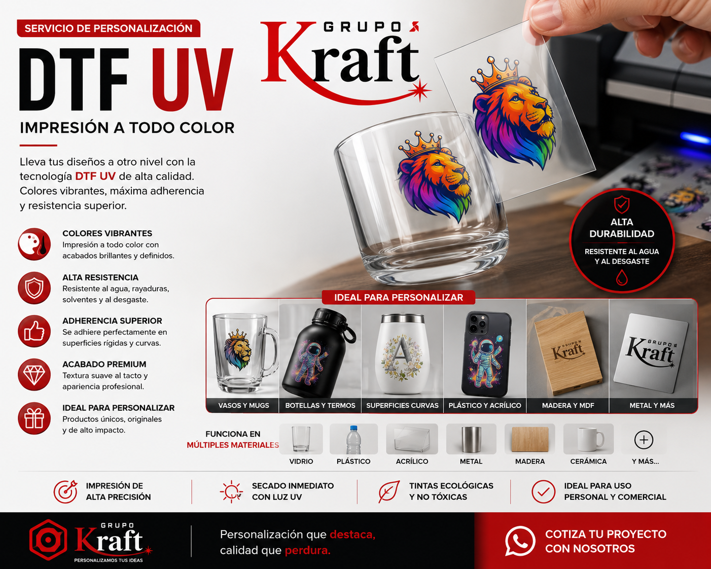 Servicio de Impresión Dtf Uv
