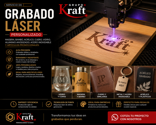 Grabado Láser Personalizado