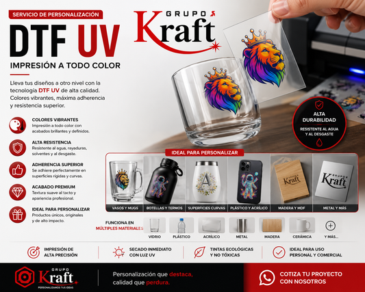 Servicio de Impresión Dtf Uv